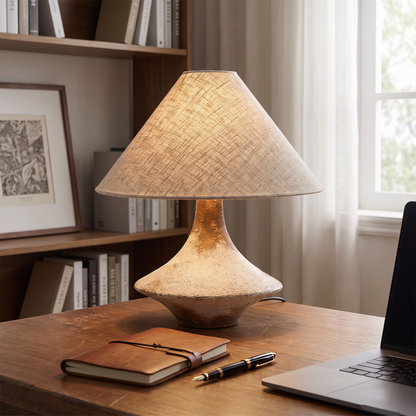 Wren Ceramic Table Lamp lifestyle