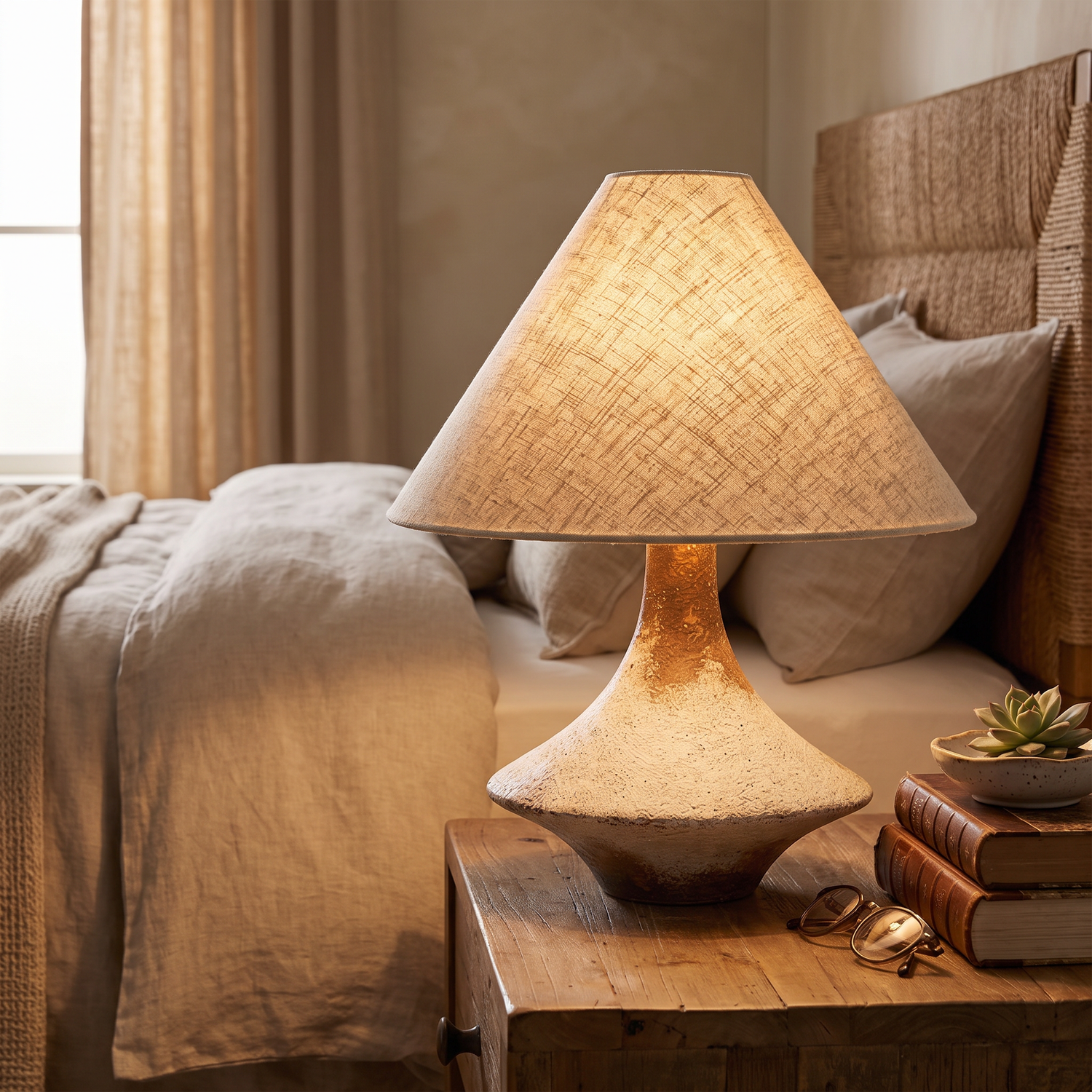 Wren Ceramic Table Lamp lifestyle