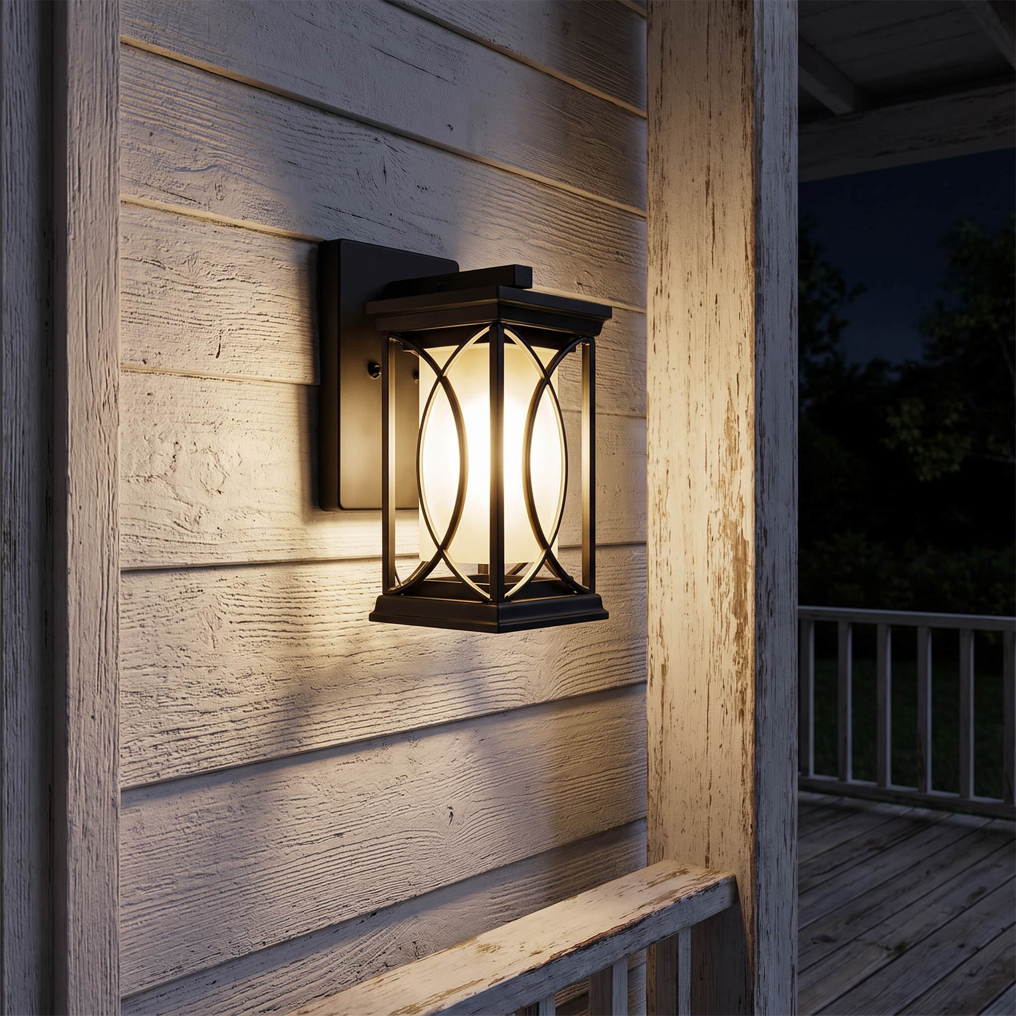 Holt Vintage Outdoor Sconce lifestyle