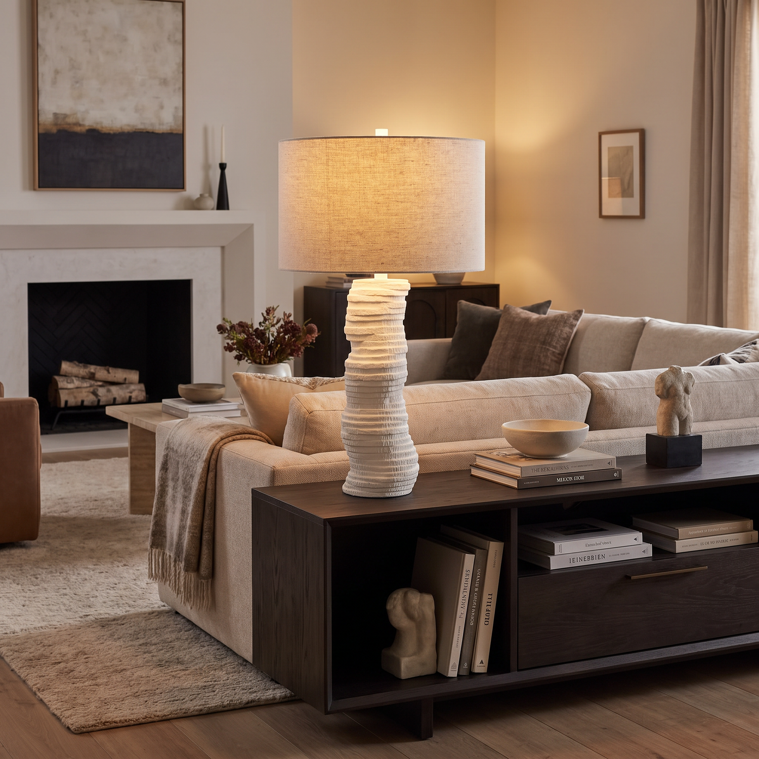 Sloane Resin Table Lamp lifestyle