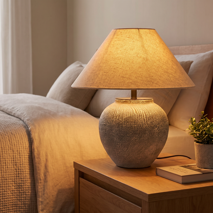 Quinn Ceramic Table Lamp lifestyle