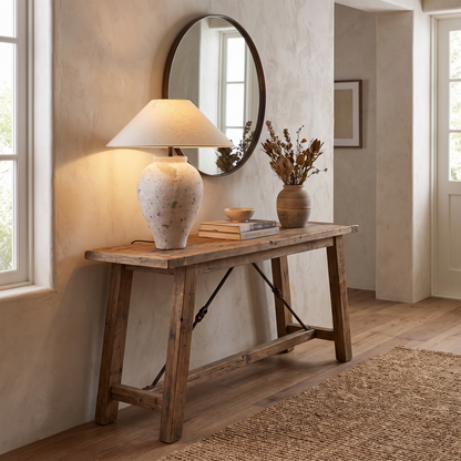 Elowen Pottery Table Lamp lifestyle
