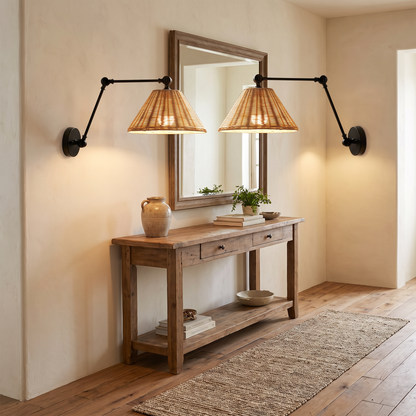 Grady Swing Arm Sconce lifestyle