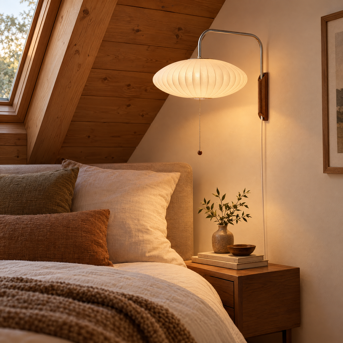 Pallo Bubble Swivel Wall Sconce, Wide Saucer