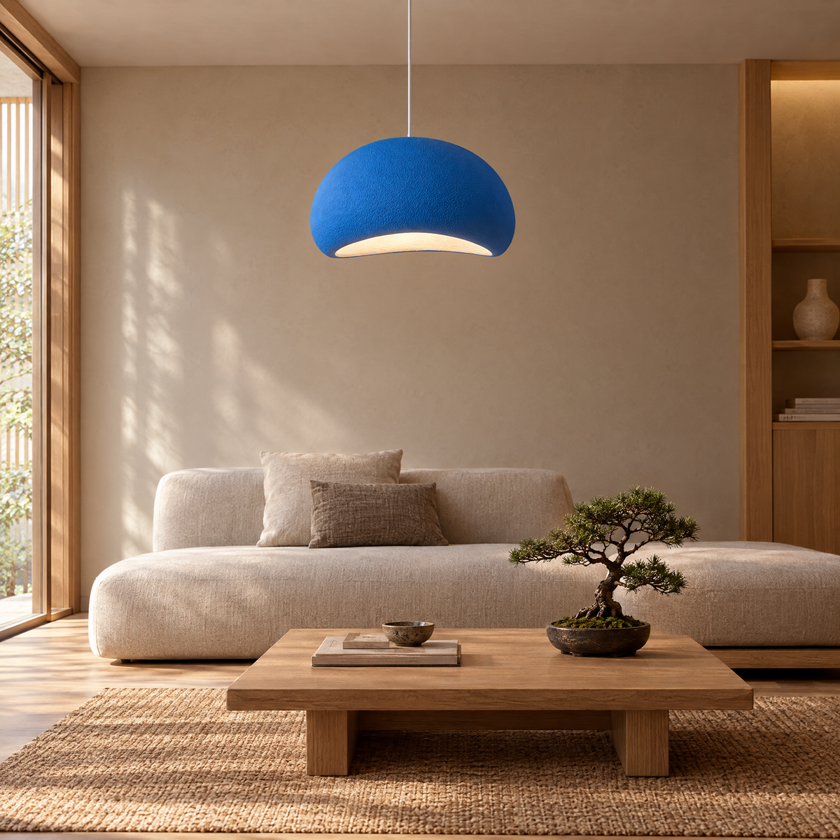 Cirrus Cloud Pendant Light in Blue