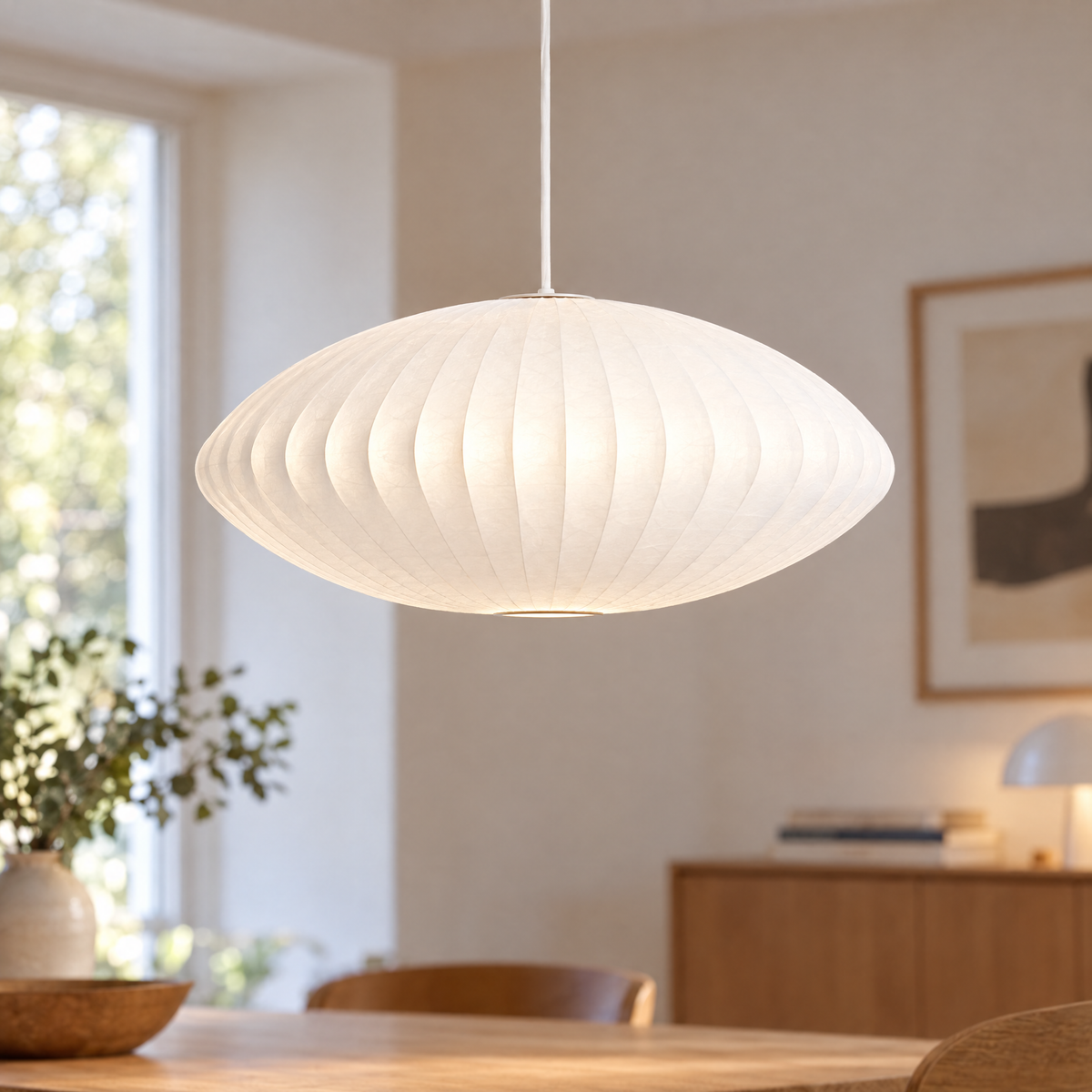 Treccia Crisscross Bubble Pendant Light, Model A