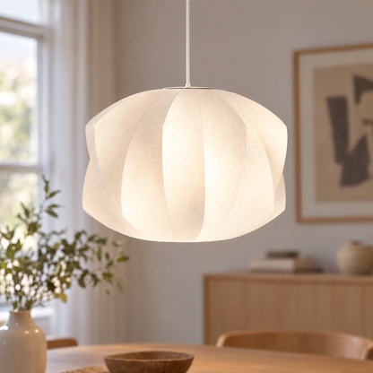 Treccia Crisscross Bubble Pendant Light, Model F