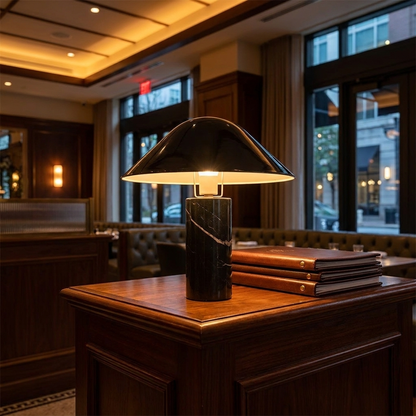 Pietra table lamp in a restaurant