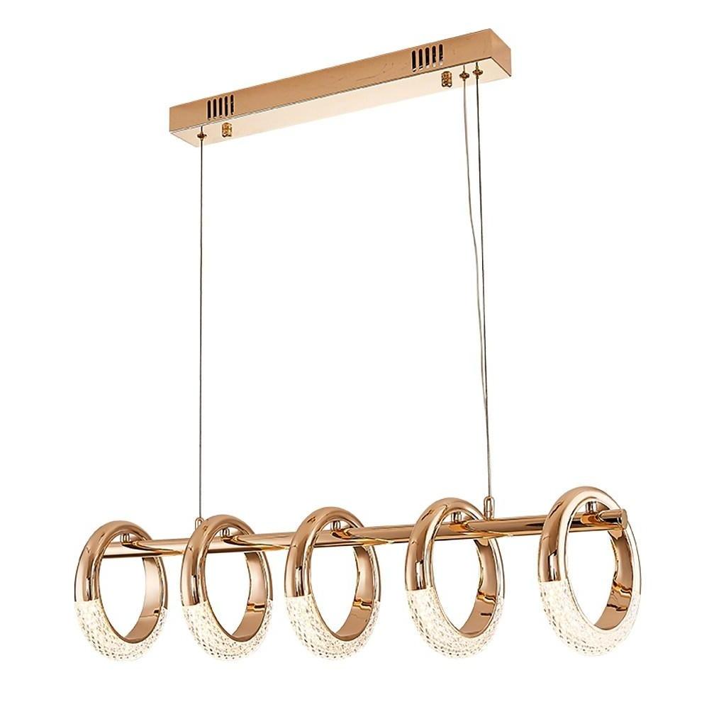 Sandrine Gold Ring LED Pendant Light