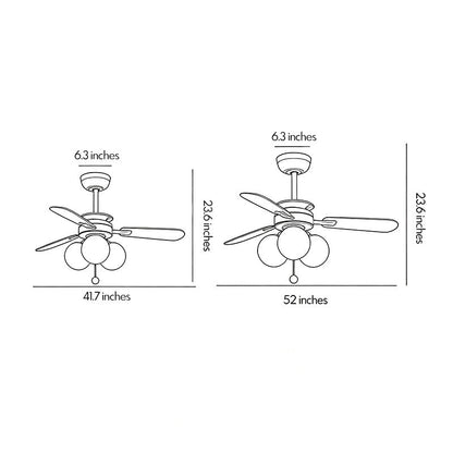 Margaux French Ceiling Fan