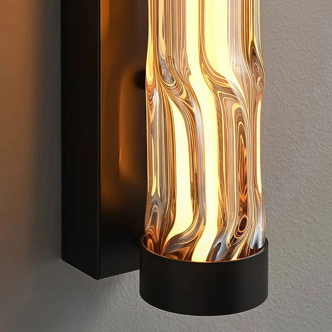 Gaspard Linear Glass Wall Sconce