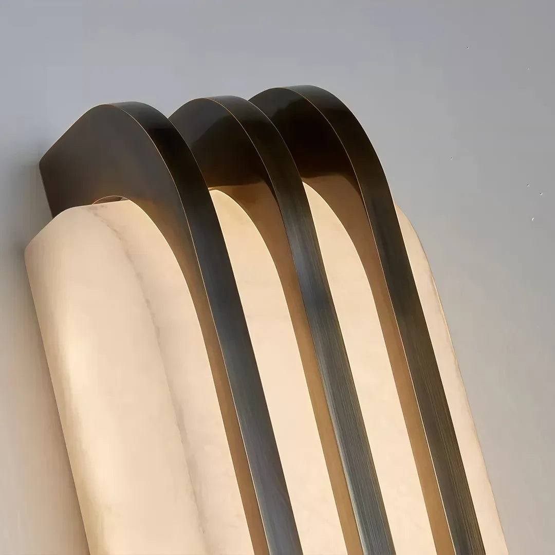 Thevenet Vertical Marble Wall Sconce