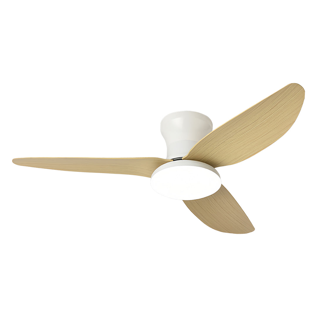 Rivelle Modern Three Blade Ceiling Fan Light