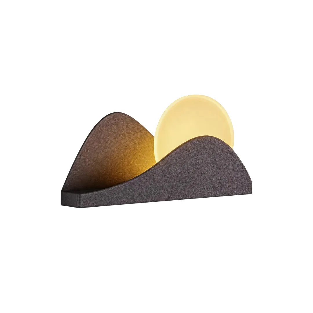 Delaunay Solar Sunrise Outdoor Wall Light