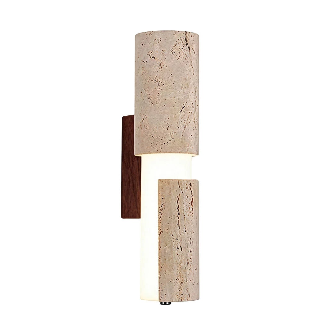 Devon Travertine Wall Light