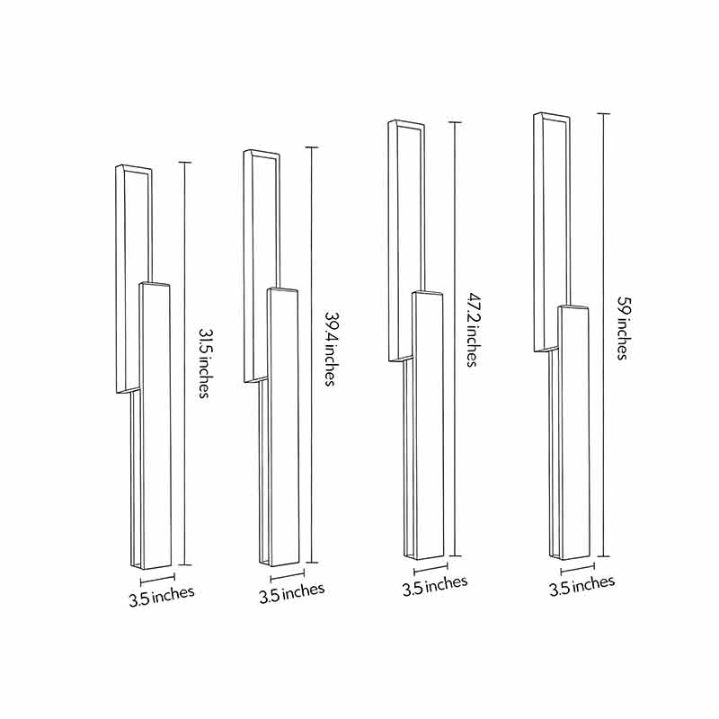 Kellan Linear Outdoor Wall Light