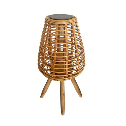 Sabel Woven Solar Floor Lamp