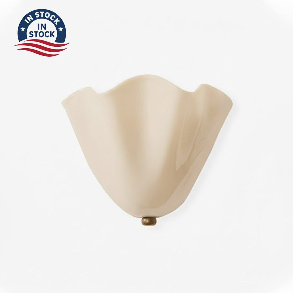 Petalia Organic Petal Glass Wall Sconce Light