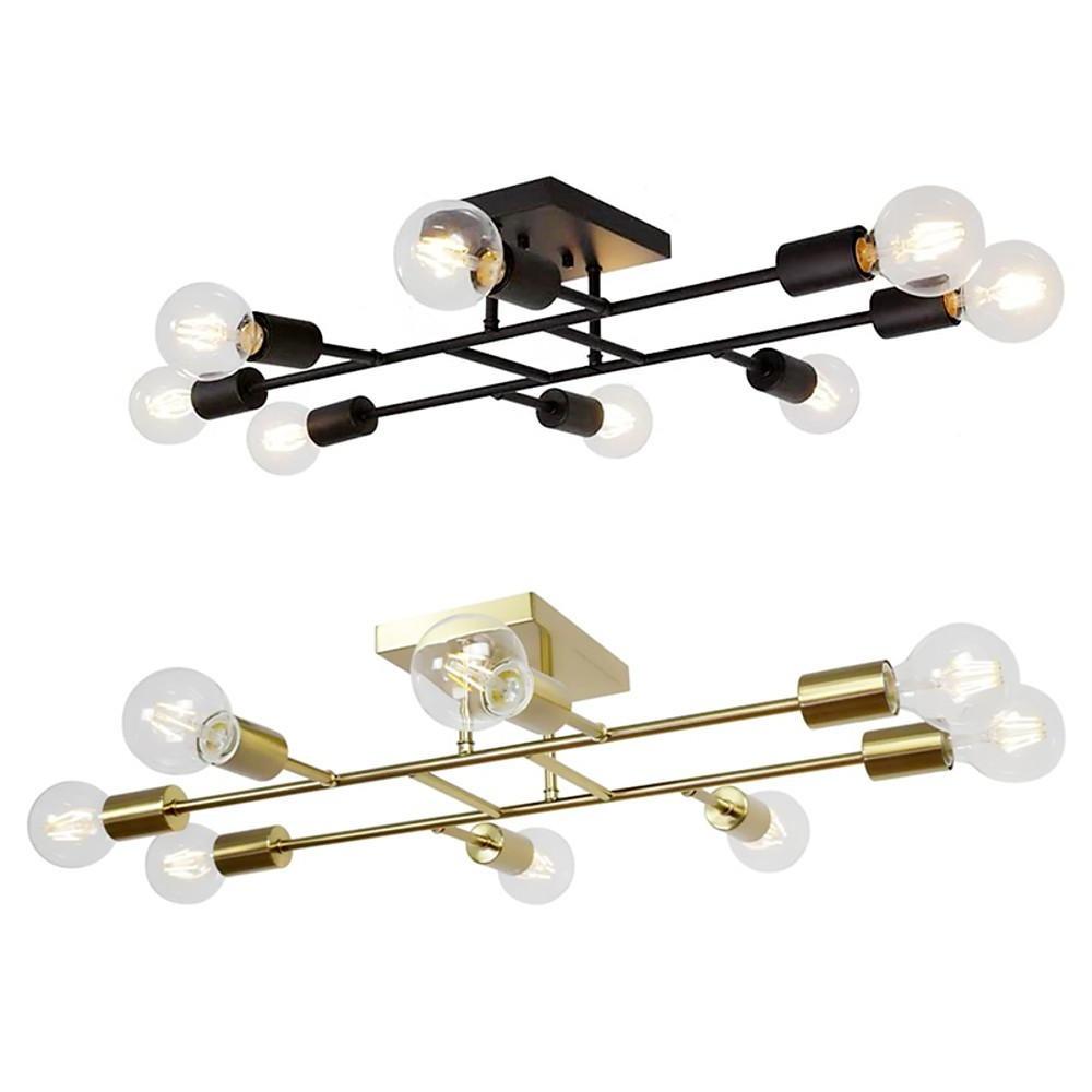 Marlon Antique Brass Sputnik Ceiling Light