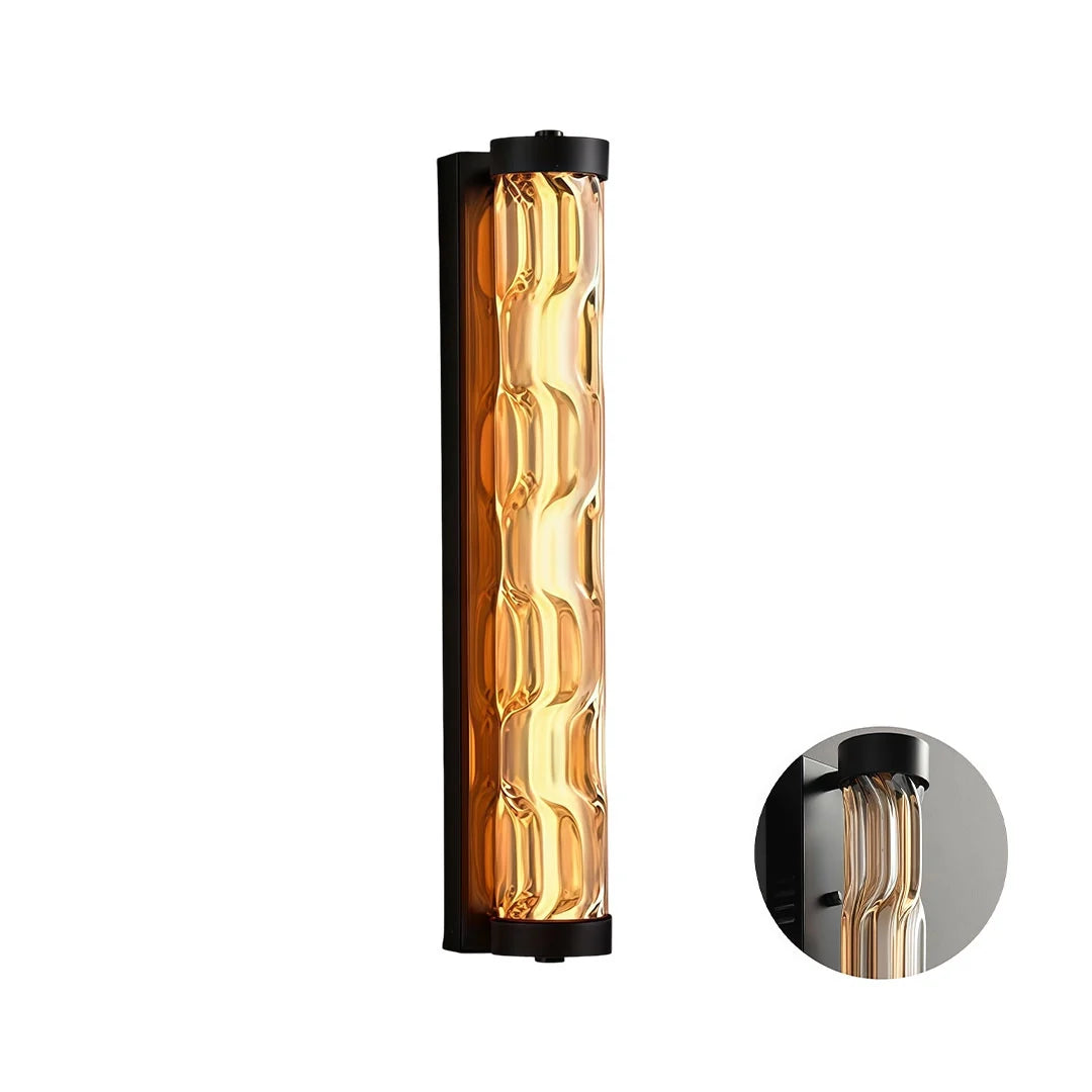 Gaspard Linear Glass Wall Sconce