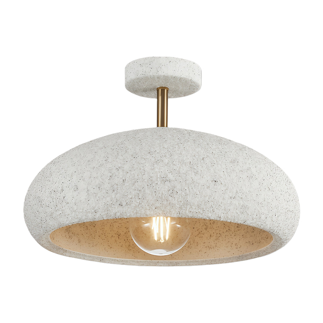 Willa Textured Dome Ceiling Light