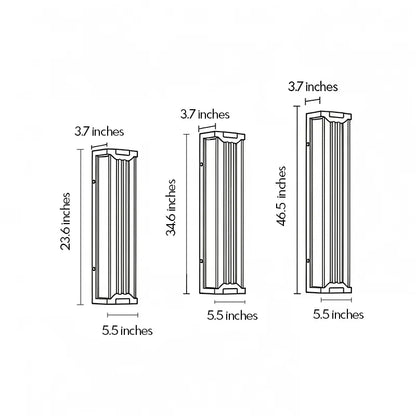 Auber Up and Down Outdoor Wall Sconce