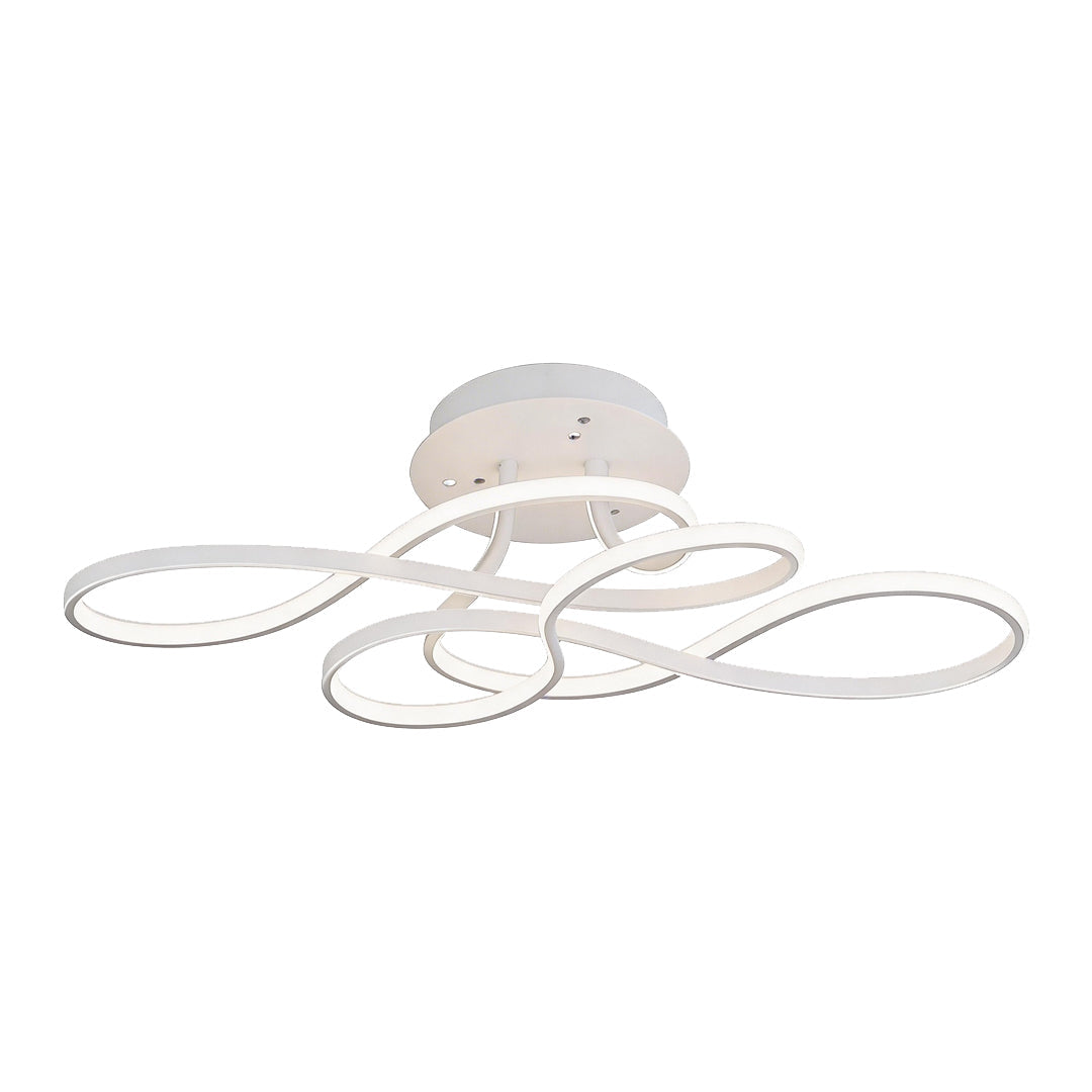 Lisse Curved Ribbon LED Ceiling Light