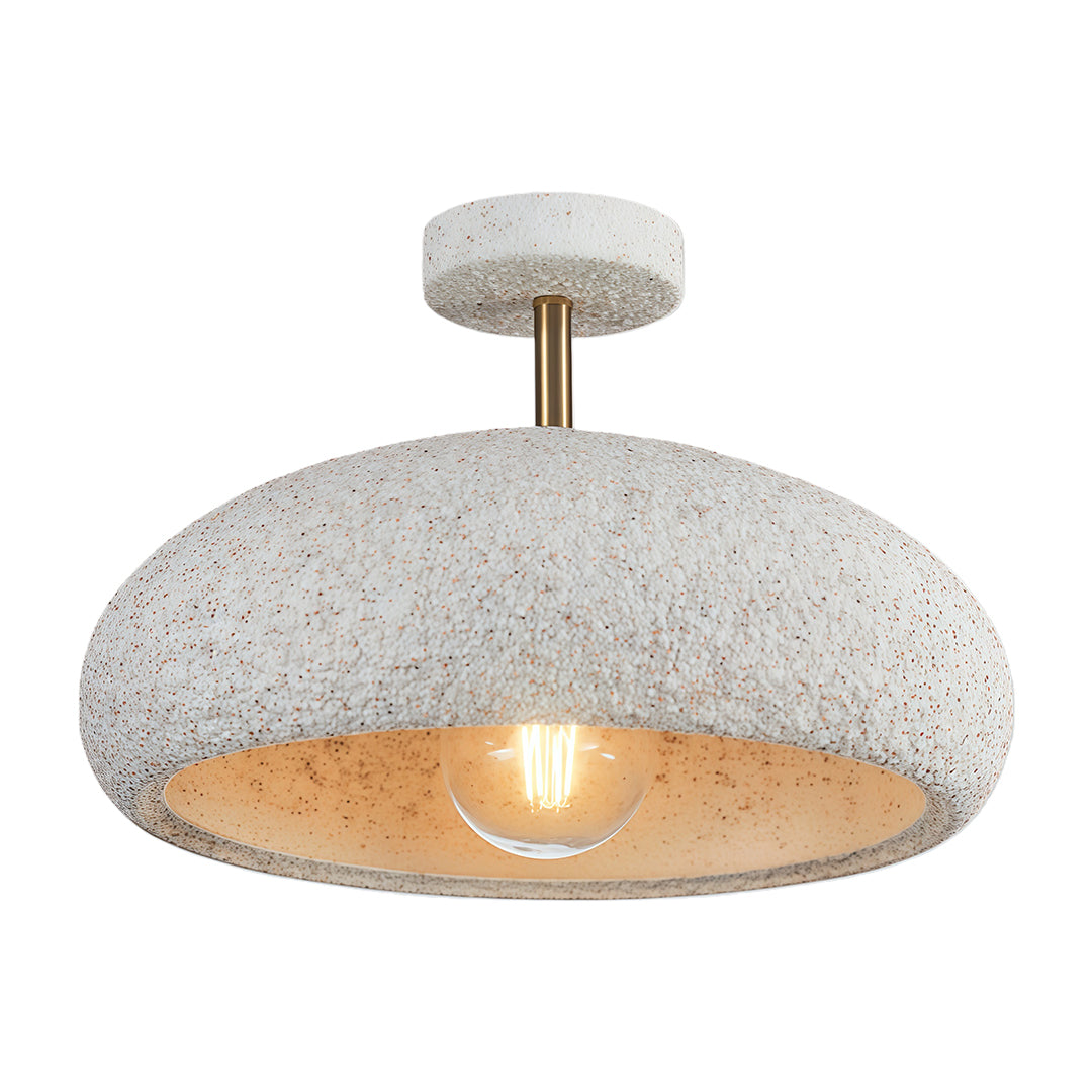 Willa Textured Dome Ceiling Light
