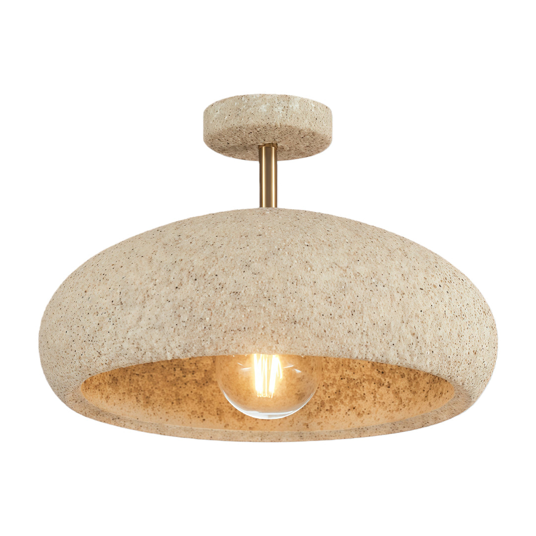Willa Textured Dome Ceiling Light