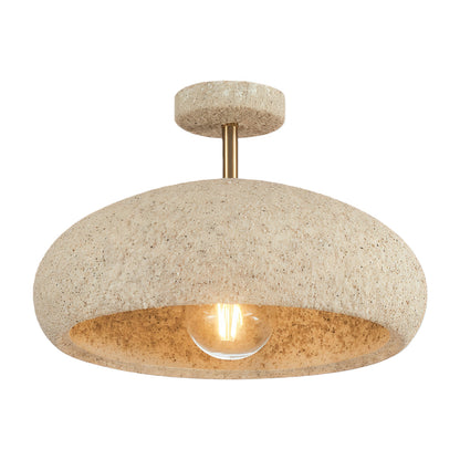 Willa Textured Dome Ceiling Light